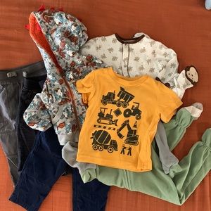 Bundle of boys clothes - 9 to 12 months